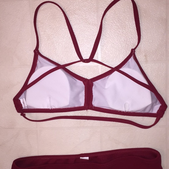 Maroon Bikini - Picture 3 of 3